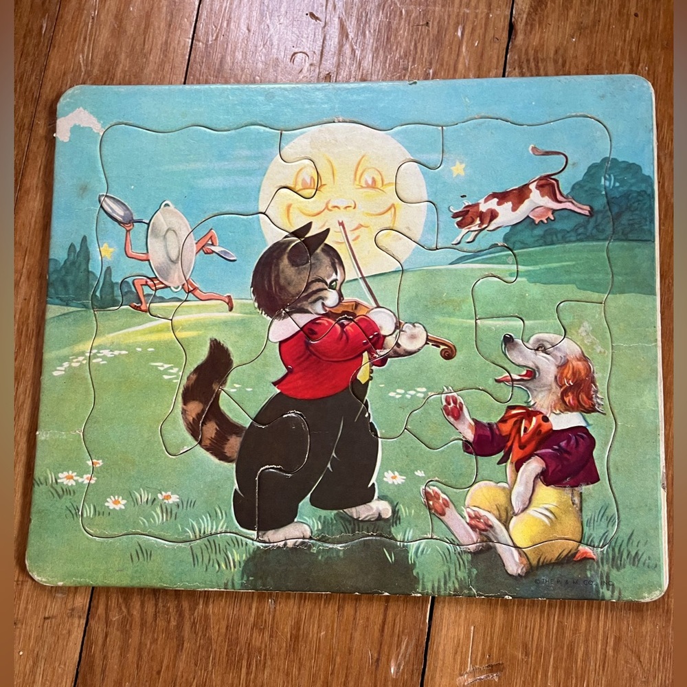 Vintage Cardboard Children’ Puzzle